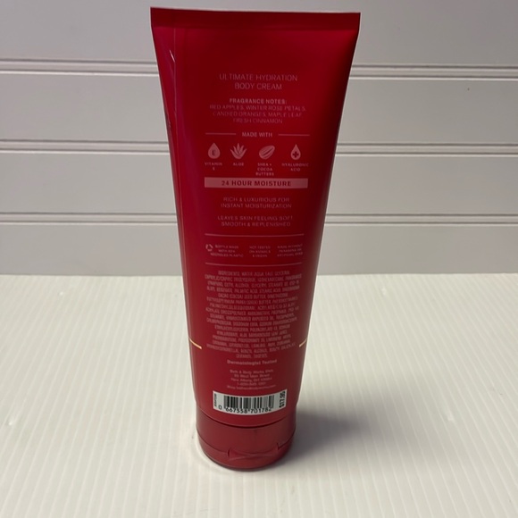 Bath & Body Works Winter Candy Apple Body Cream- 8 oz Bottle - Picture 10 of 11